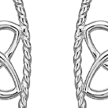 Støvring design Sølv Hænge øreringe – 16 mm – 13223601
